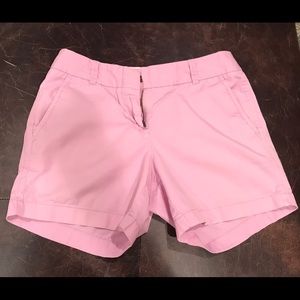 J. Crew 3” Pink Chino Shorts